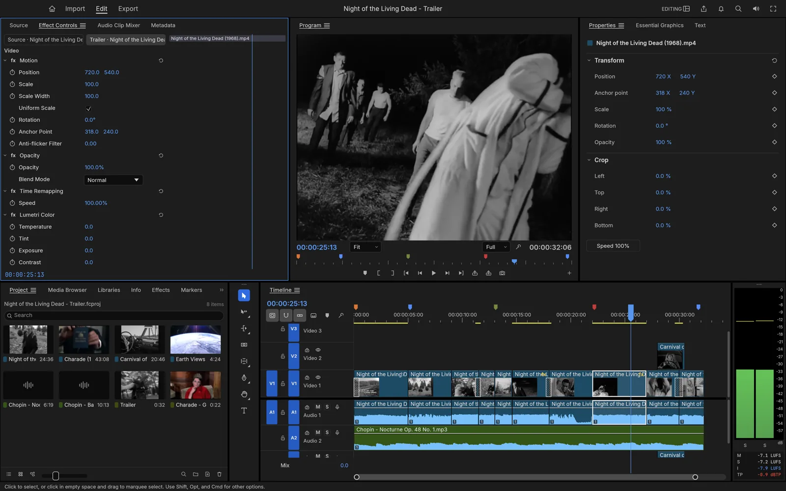 FilmCraft interface preview