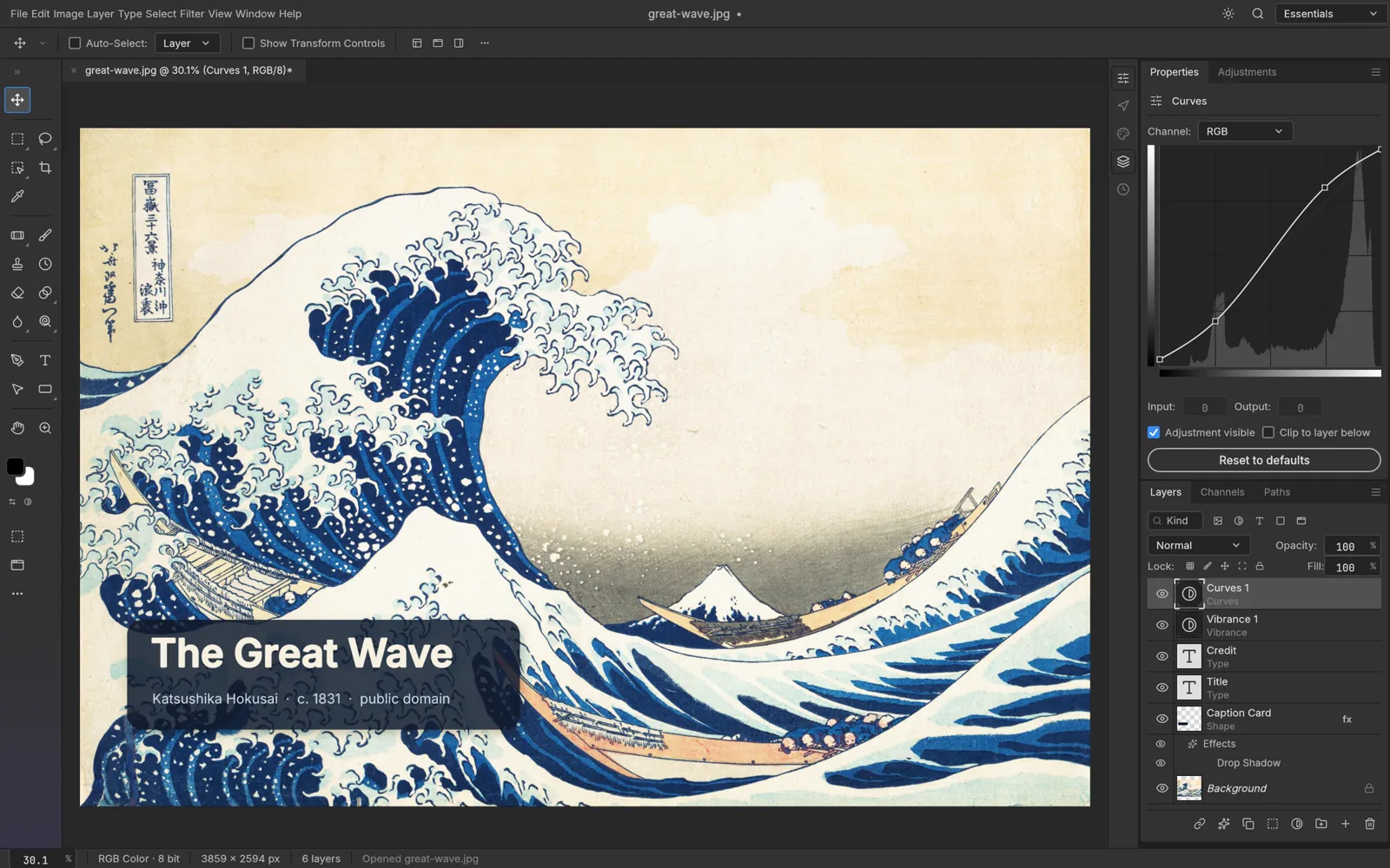 PhotoCraft interface preview